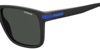 Polaroid PLD 2088/S Unisex Erwachsene Vollrandfassung 0VK-Schwarz Blau
