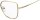 Seventh Street 7A 591 Frauen Vollrandfassung J5G-Gold