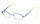 Babybrillen - Kinder - Korrektionsbrille - Blau - BABIVB07 - Monell 29mm