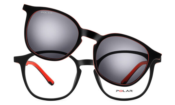Polar - Kinder - Korrektionsbrille - Rot - POR631