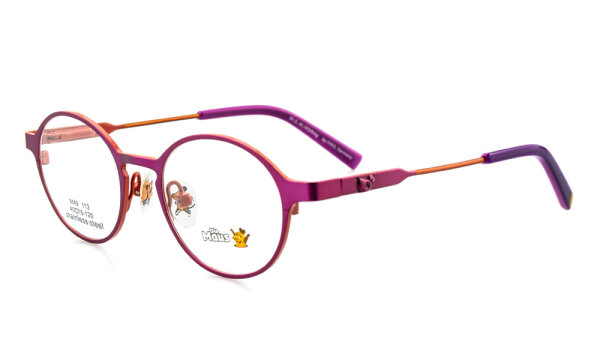 Maus - Kinder - Korrektionsbrille - Rosa - M 49 - Farbcode 112 - Größe 40-16