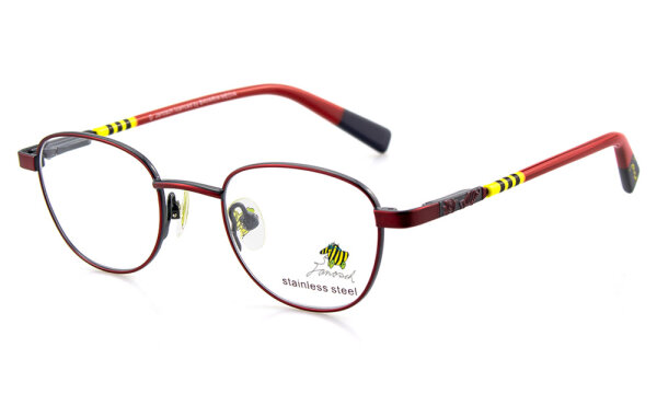Janosch - Kinder - Korrektionsbrille - Rot - J 83 - Farbcode 146 - Größe 42-17