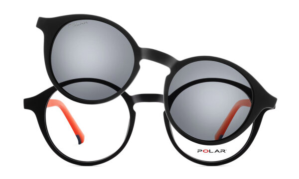 Polar - Kinder - Korrektionsbrille - Schwarz - POR616