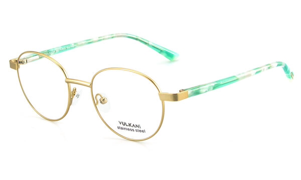 Vulkani - Kinder - Korrektionsbrille - Goldfarben - VI 350