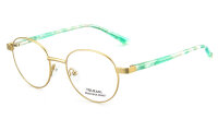 Vulkani - Kinder - Korrektionsbrille - Goldfarben - VI...