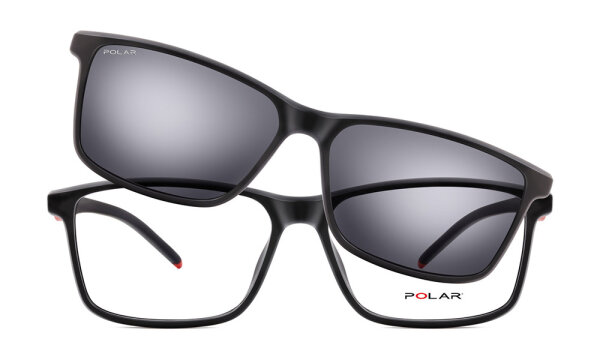 Polar - Unisex - Korrektionsbrille - Rot - POR630
