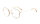 Vulkan - Unisex - Korrektionsbrille - Goldfarben - V  1188