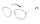 Vulkan - Damen - Korrektionsbrille - Goldfarben - V  1117