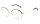 Vulkan - Unisex - Korrektionsbrille - Goldfarben - V  1100