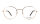 Vulkan - Damen - Korrektionsbrille - Goldfarben - V  1219