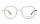 Vulkan - Damen - Korrektionsbrille - Goldfarben - V 1214 - Farbcode 1394 - Größe 48-17