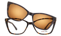 Polar - Damen - Korrektionsbrille - Braun - POR617