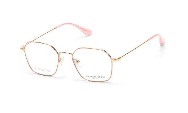 Charles Stone Ny - Unisex - Korrektionsbrille - Goldfarben - NY 30080 - Farbcode C2 - Größe 49-18