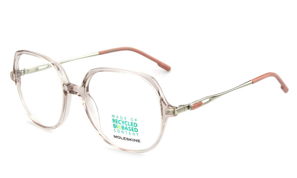 Moleskine - Damen - Korrektionsbrille - Rosa - MO 1287