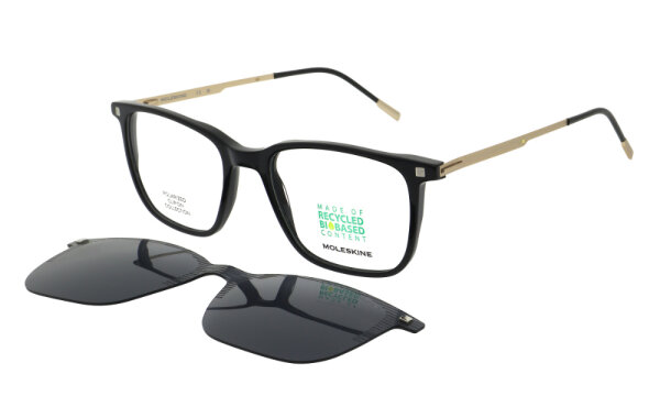 Moleskine - Unisex - Korrektionsbrille - Schwarz - MO 1276