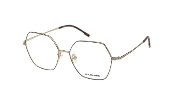 Moleskine - Unisex - Korrektionsbrille - Goldfarben - MO 2253