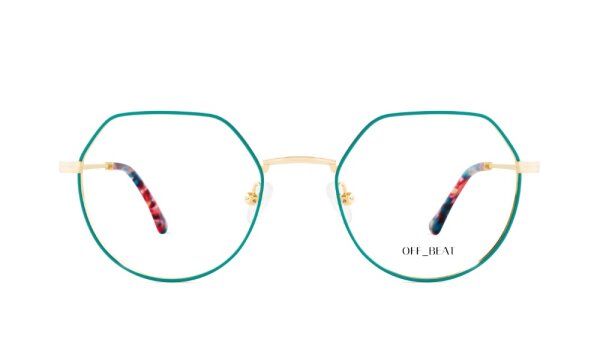 Off-Beat - Damen - Korrektionsbrille - Grün - OBT107