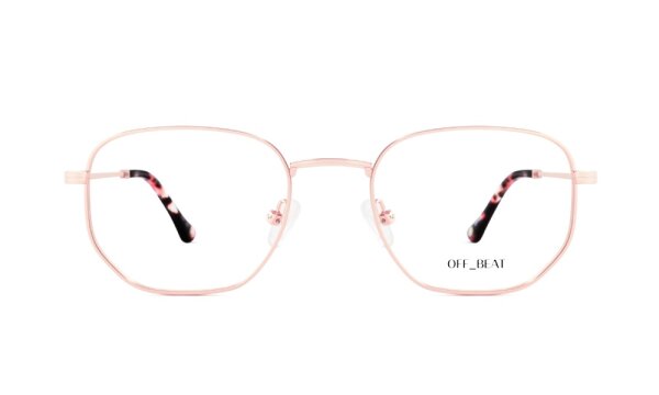 Off-Beat - Damen - Korrektionsbrille - Goldfarben - OBT103
