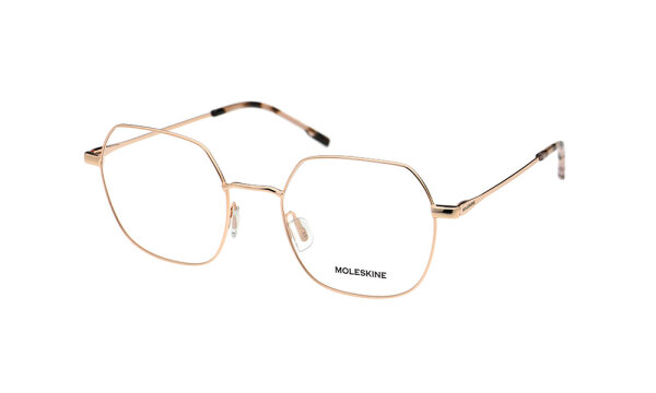 Moleskine - Unisex - Korrektionsbrille - Goldfarben - MO 2179