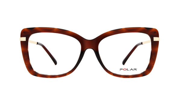 Polar - Damen - Korrektionsbrille - Braun - POR7500