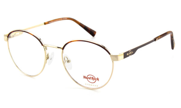 Hard Rock - Unisex - Korrektionsbrille - Goldfarben - HR 01
