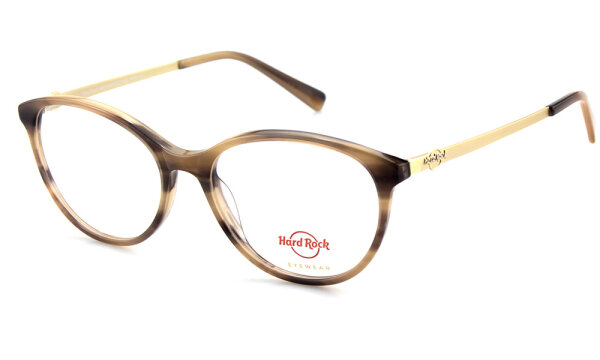 Hard Rock - Unisex - Korrektionsbrille - Braun - HR 08 - Farbcode C03 - Größe 51-16
