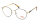 Hard Rock - Unisex - Korrektionsbrille - Goldfarben - HR 02 - Farbcode C03 - Größe 49-18