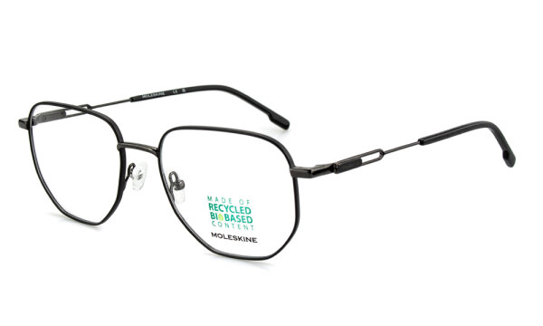 Moleskine - Herren - Korrektionsbrille - Schwarz - MO 2285