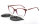 Moleskine - Damen - Korrektionsbrille - Rot - MO 1279