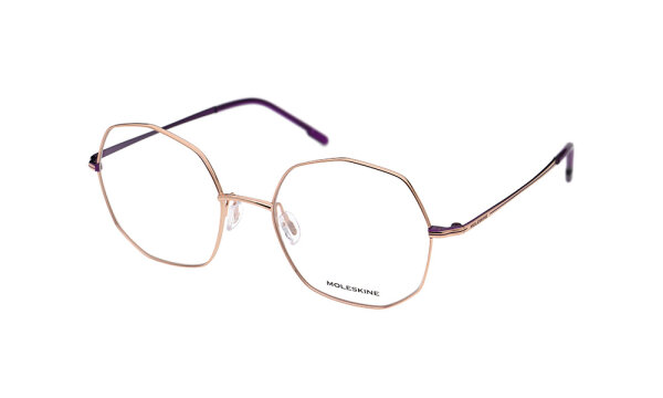 Moleskine - Unisex - Korrektionsbrille - Goldfarben - MO 2234
