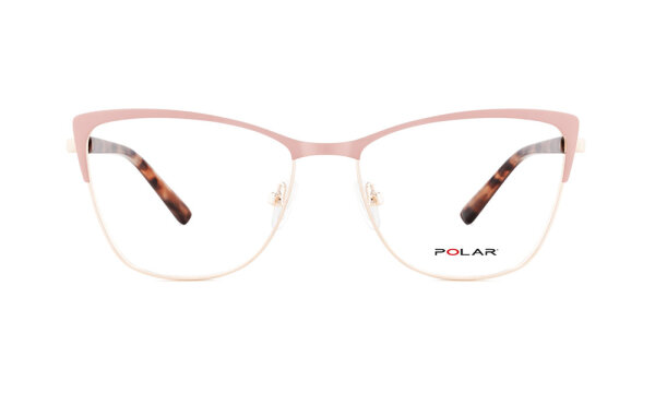 Polar - Unisex - Korrektionsbrille - Goldfarben - POR529 - Farbcode 16 - Größe 54-16
