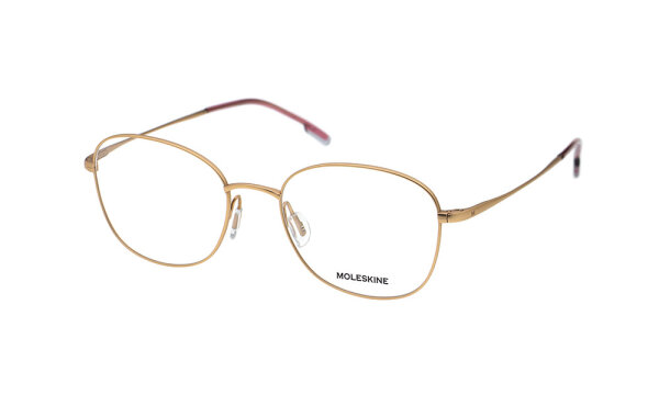 Moleskine - Unisex - Korrektionsbrille - Goldfarben - MO 9010