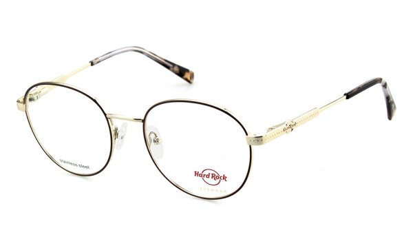Hard Rock - Unisex - Korrektionsbrille - Goldfarben - HR 26