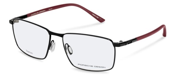 Porsche Design Kobri P8766 - metal opt.frame porsche design - A000 - Schwarz/Rot