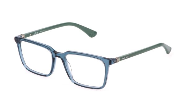 Police Kobri Vk151 - plastic opt.frame police kids - 06NA - Blau transparent