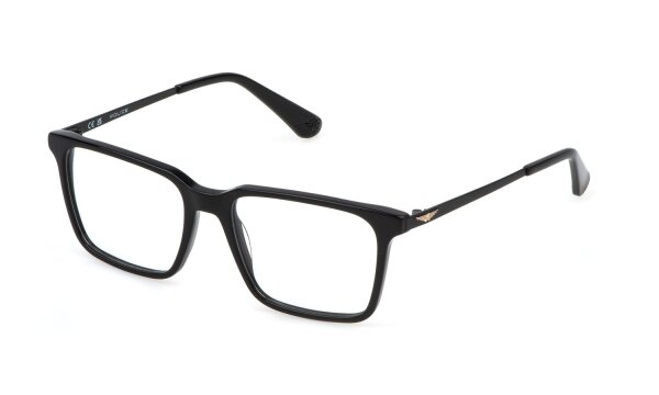 Police Kobri Vk142 - plastic opt.frame police kids - 0700 - Schwarz glänzend