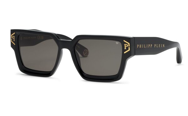 Philipp Plein Sobri Spp005v - sunglasses philipp plein - 700V - Schwarz glänzend