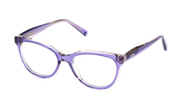 Sting Kobri Vsj748 - plastic opt.frame sting junior - 09FE - Braun/Violett