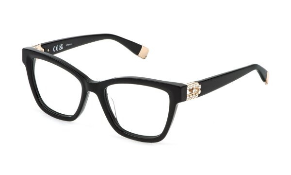 Furla Kobri Vfu865s - plastic opt.frame furla - 700S - Schwarz glänzend