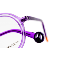PEACE-2 Optische Fassungen Purple Round