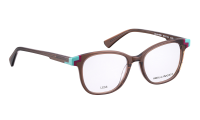 LESS-ACE-2586 Optische Fassungen Brown Cat Eye