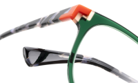 LESS-ACE-2586 Optische Fassungen Green Cat Eye