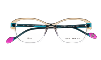 LESS-ACE-2587 Optische Fassungen Crystal Cat Eye