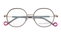 INCOLOR-1 Optische Fassungen Rose Gold Hexagon