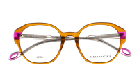 LESS-ACE-2588 Optische Fassungen Orange Cat Eye
