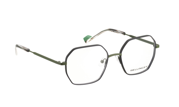 KARA-7 Optische Fassungen Grey Hexagon