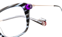 LESS-2515 Optische Fassungen Blue Cat Eye