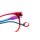 SURROUND-4 Optische Fassungen Red Cat Eye
