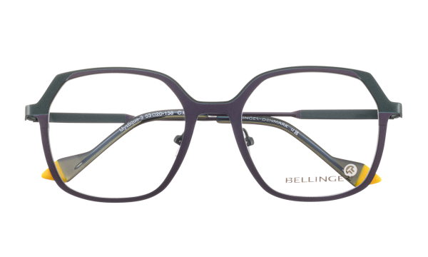 MYSTIQUE-3 Optische Fassungen Purple Hexagon