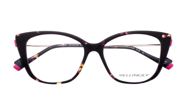 LESS-2481 Optische Fassungen Brown Cat Eye
